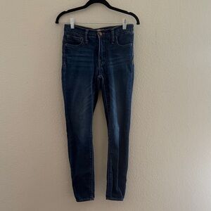 Madewell Dark Blue Skinny Jeans
